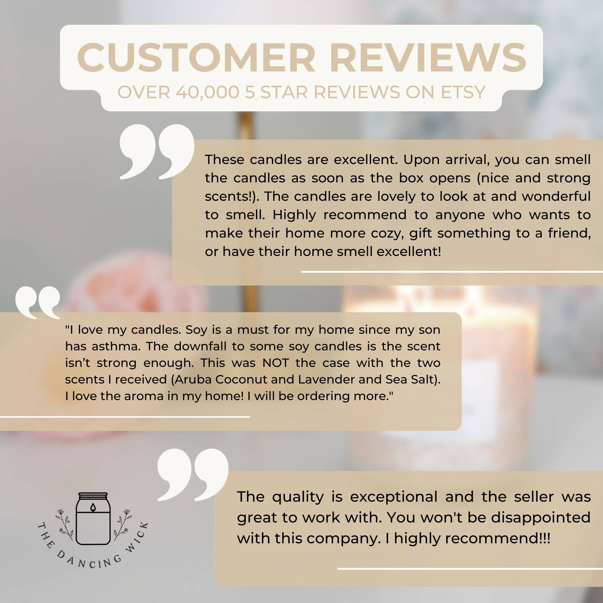 Memorial Gift Candle / Lavender Vanilla Scent