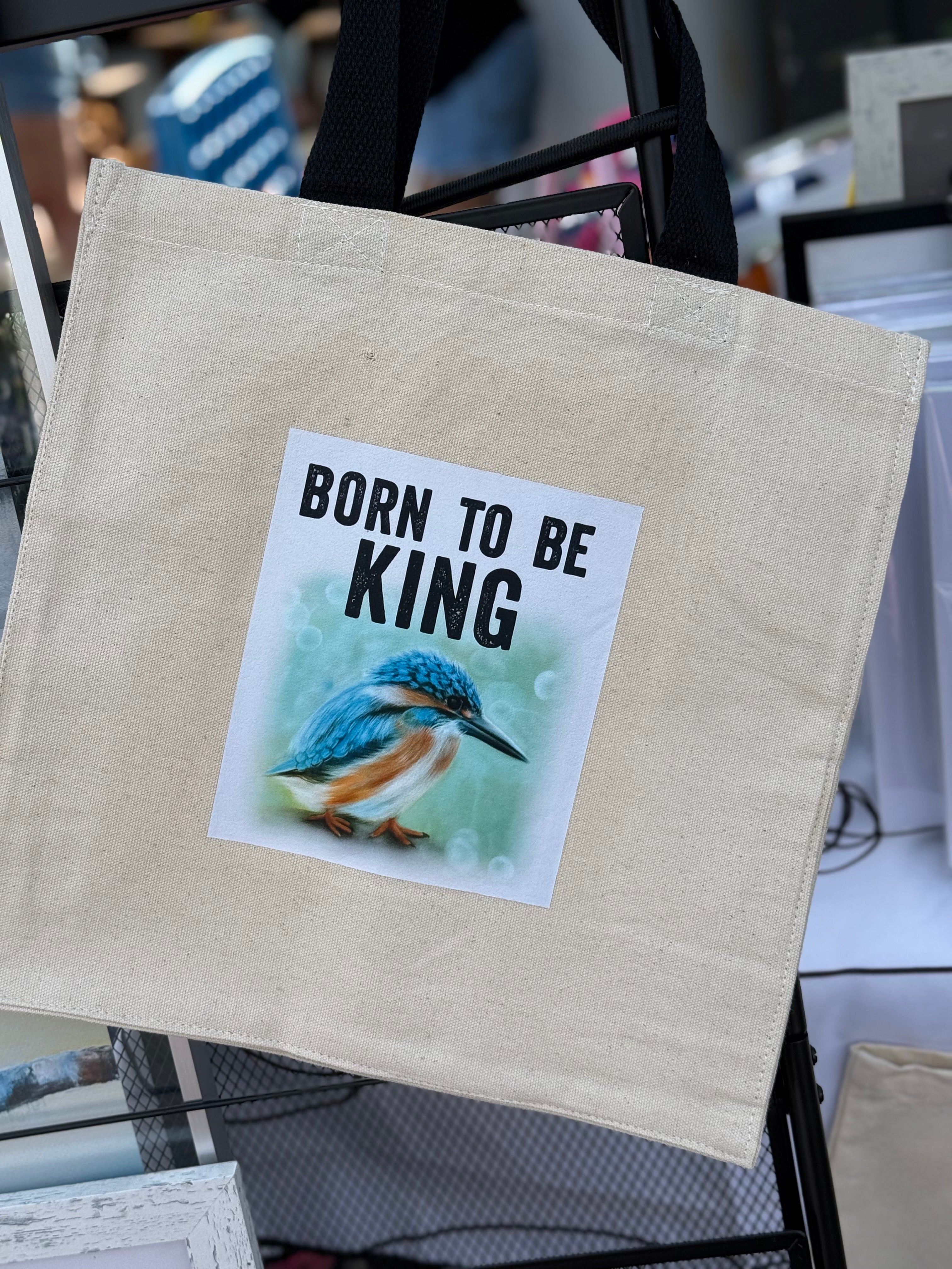 Canvas Tote With Art Print