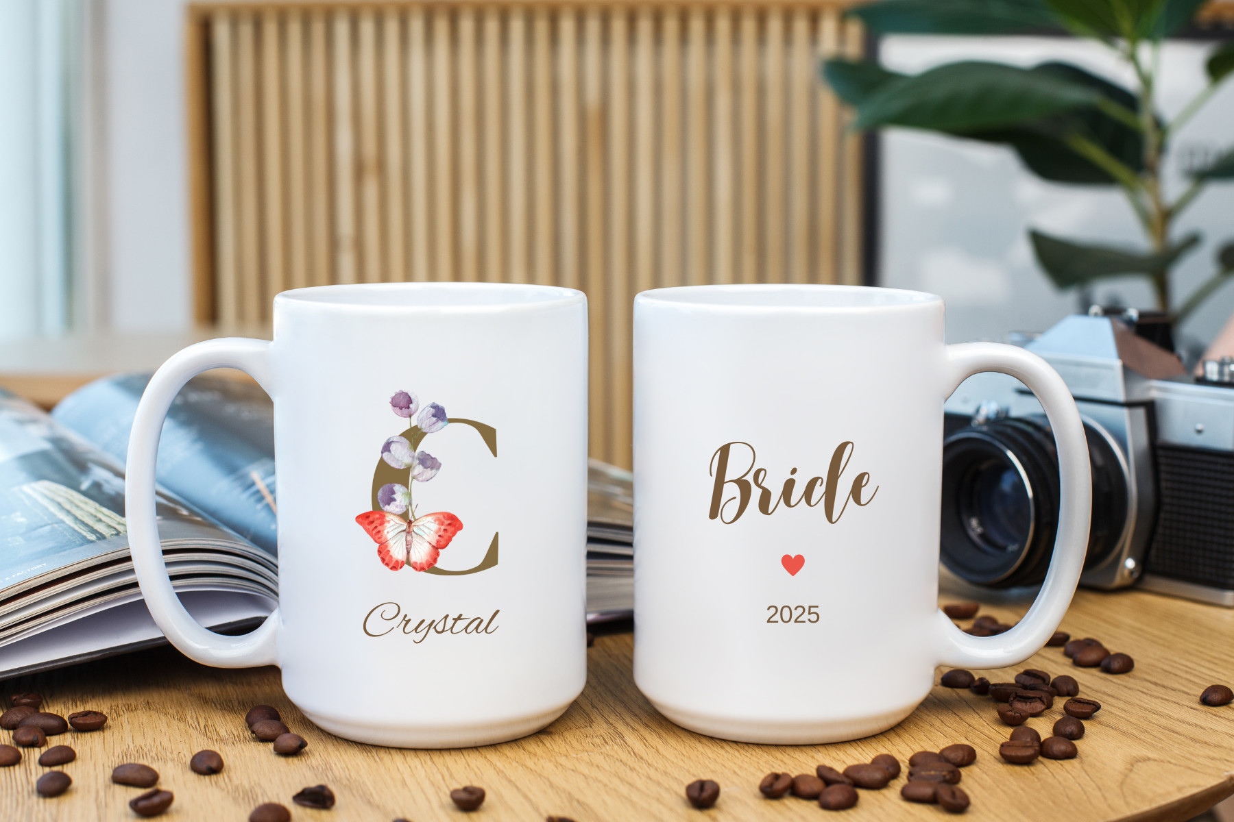 Personalized Bridal Mug
