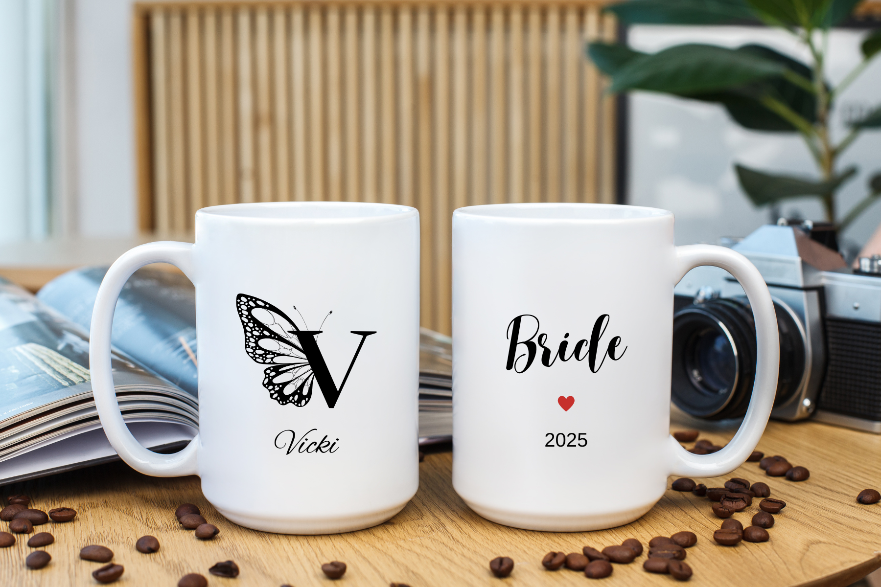 Personalized Bridal Mug