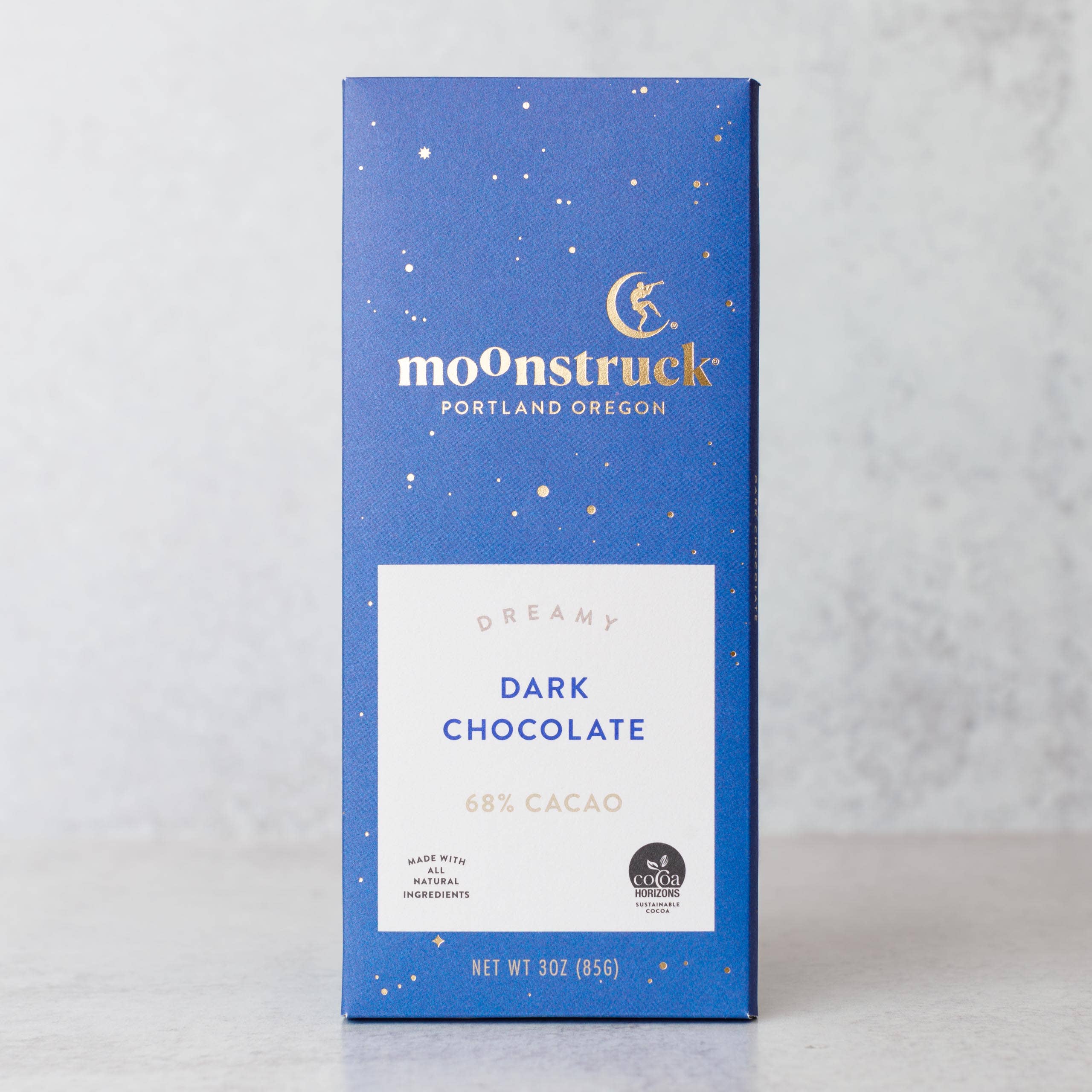MoonStruck Dreamy Dark Chocolate Bar