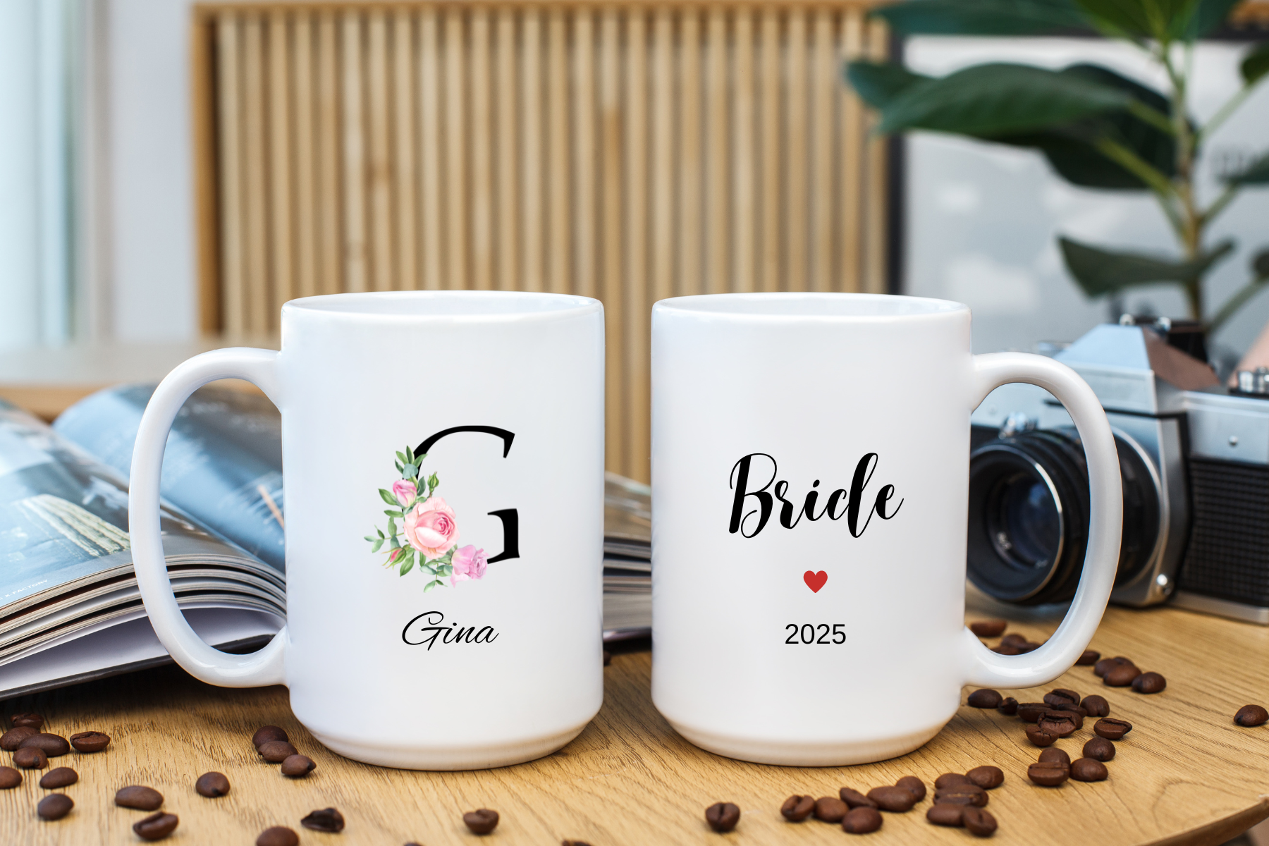 Personalized Bridal Mug