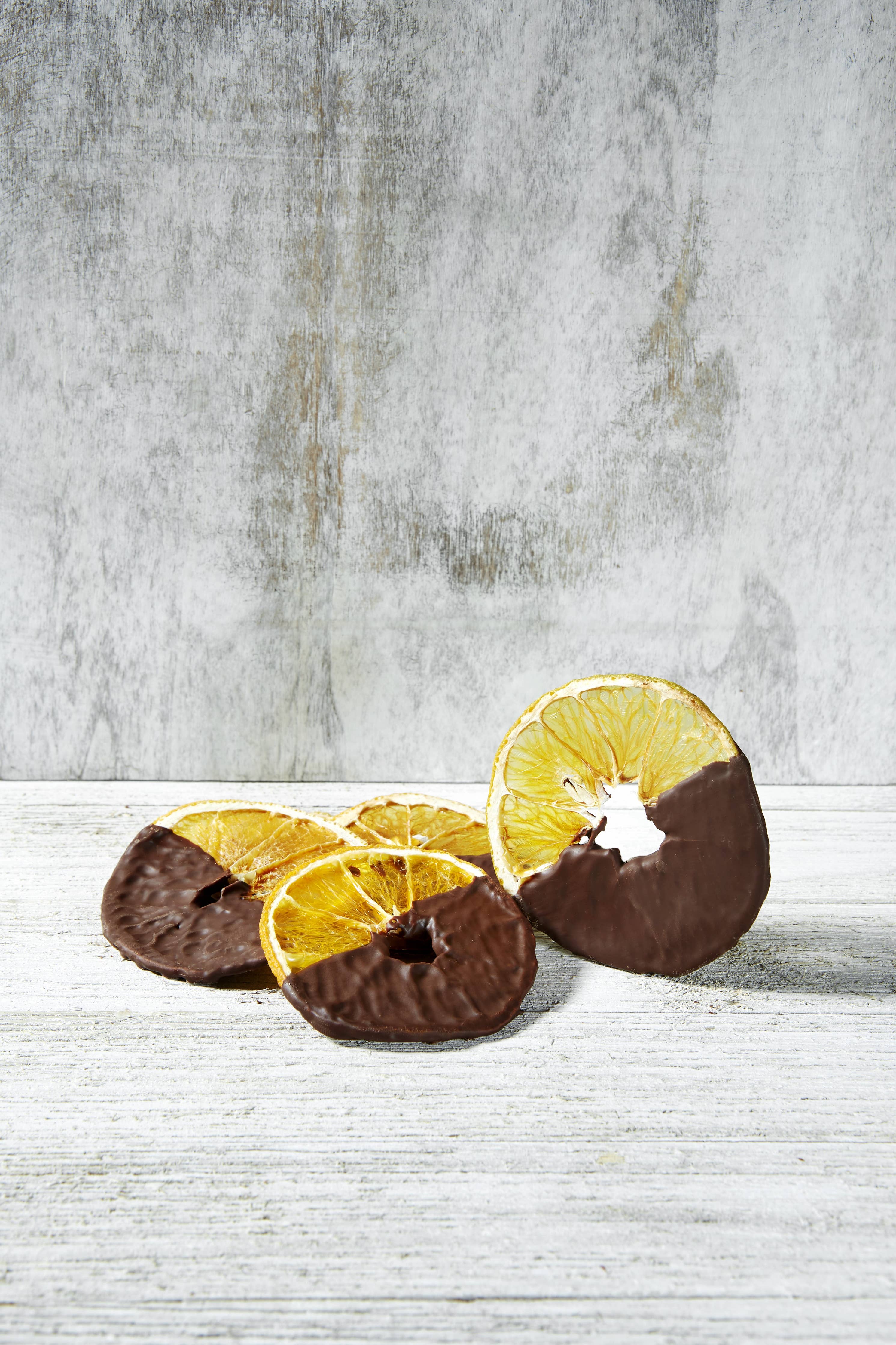 Crispy Dark Chocolate Orange Slices | Snack Pack w/Tray