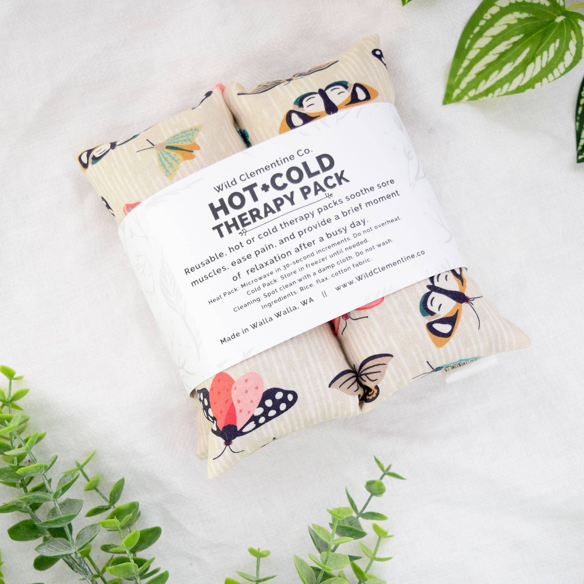 Hot + Cold Therapy Pack - Moths