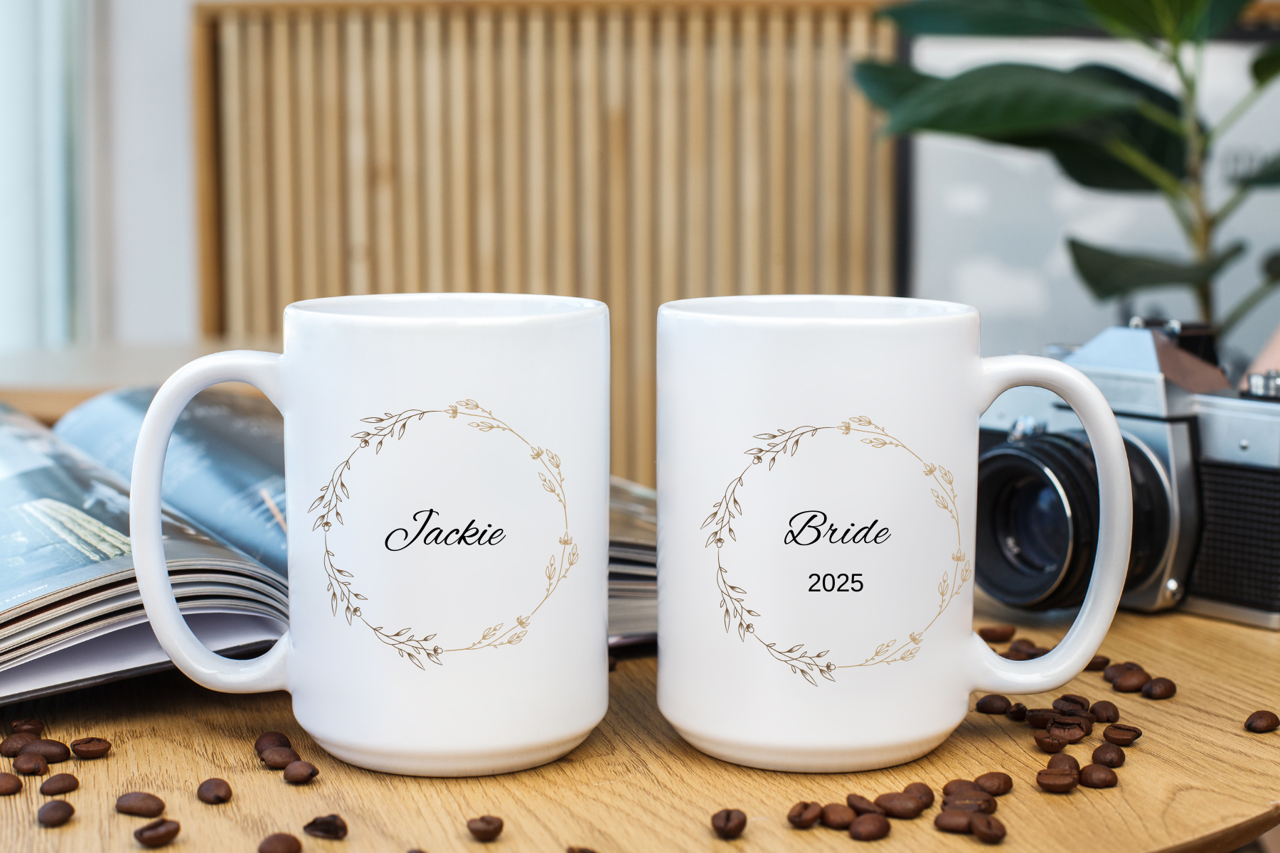 Personalized Bridal Mug
