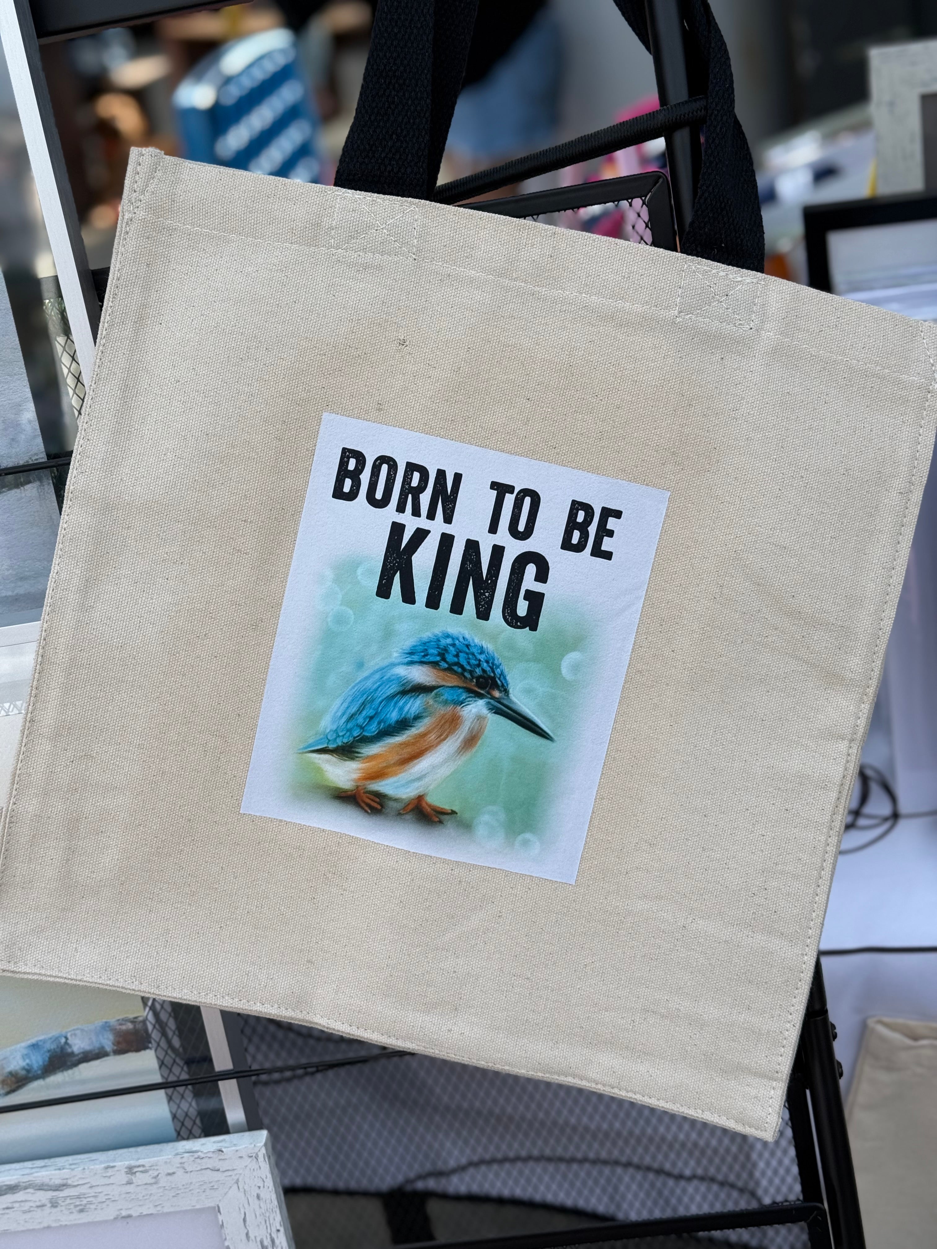 Canvas Tote With Art Print