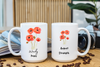 Personalized Birth Month Flower Language Mug