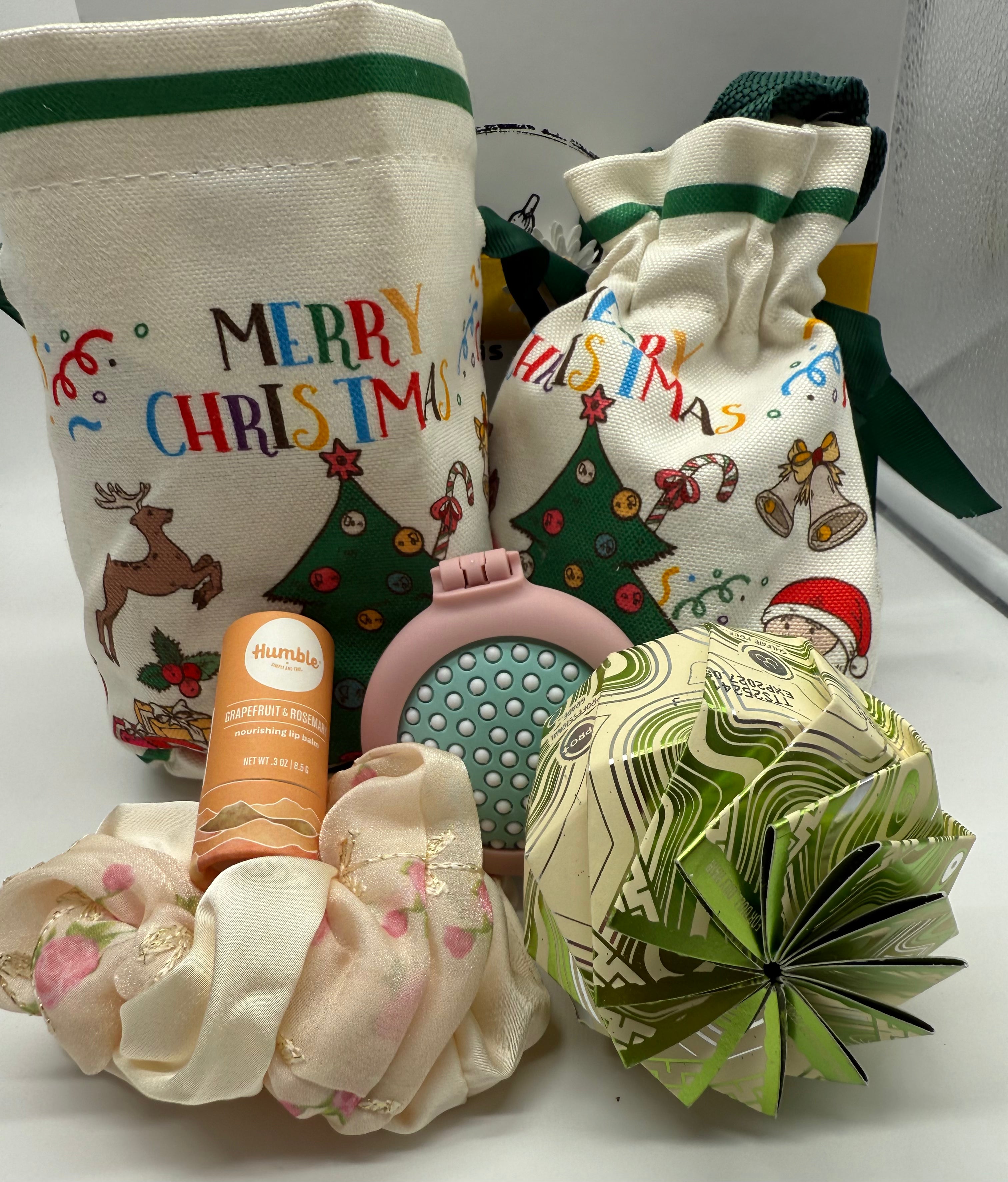 Small Merry Christmas Gift Bag