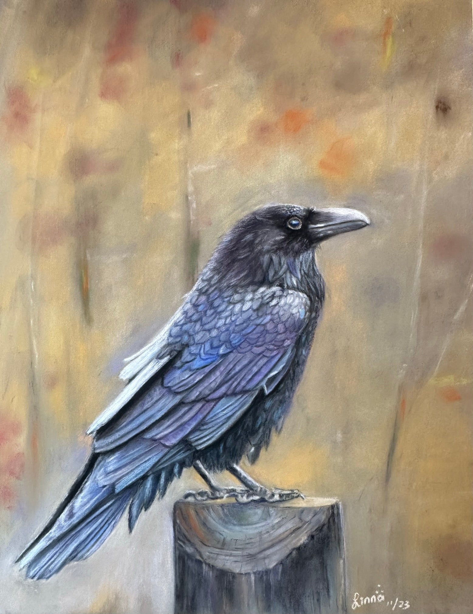 Blue Majesty– 8x10 Art Print (Matted)