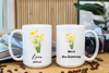 Personalized Birth Month Flower Language Mug