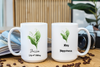 Personalized Birth Month Flower Language Mug
