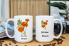 Personalized Birth Month Flower Language Mug