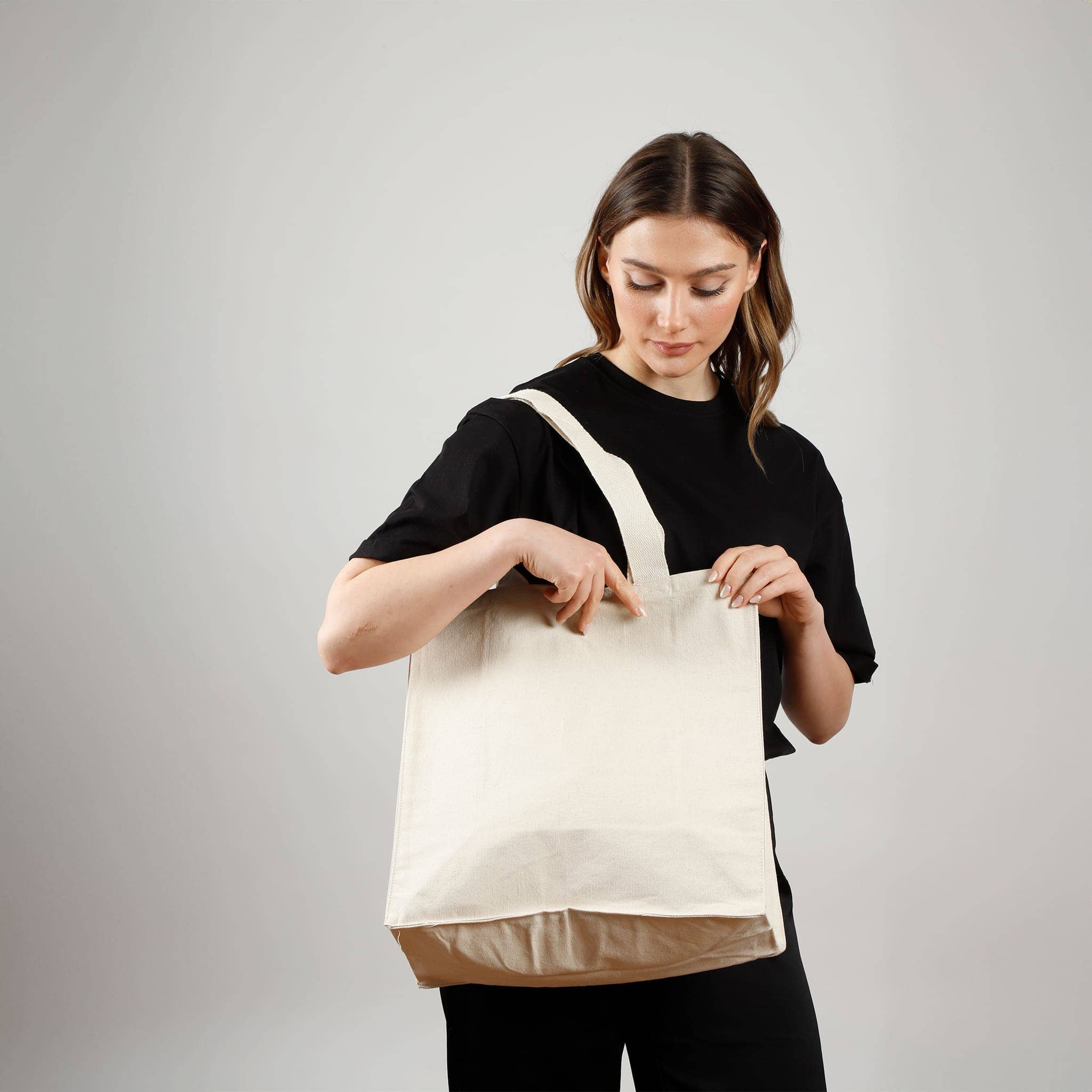 Canvas Tote With Art Print