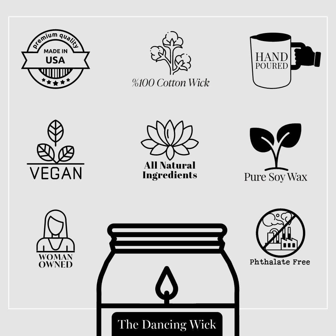 Memorial Gift Candle / Lavender Vanilla Scent